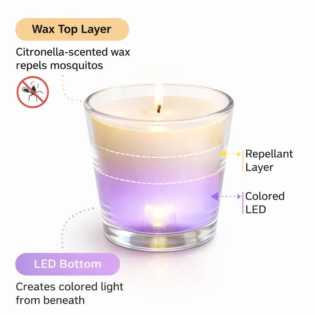 7211757501 LED Citronella Candle 2.webp