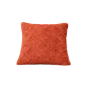 Coussin en polyester (terre cuite)